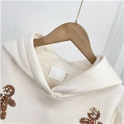 Женская утепленная толстовка с аппликацией из пайеток   Reserve*d