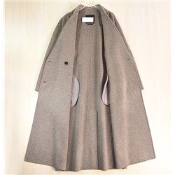 Длинное испанское шерстяное пальто Massim*o Dutti