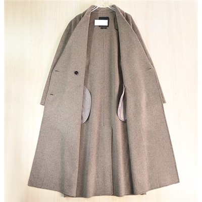 Длинное испанское шерстяное пальто Massim*o Dutti