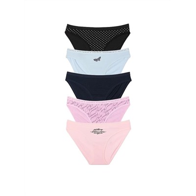 VICTORIA'S SECRET 5-Pack Stretch Cotton Bikini Panties