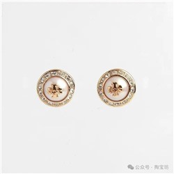 Небольшие серьги гвоздики TOR*Y BURC*H  Реплика