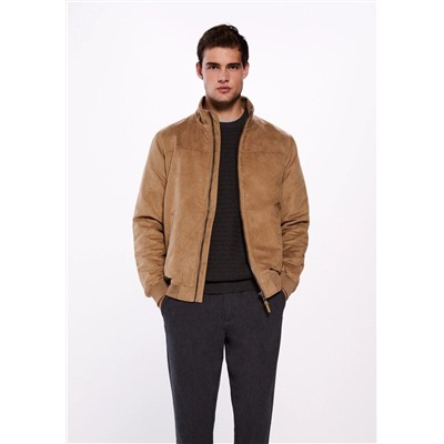 Мужская замшевая куртка СПРИГФИЛ*Д