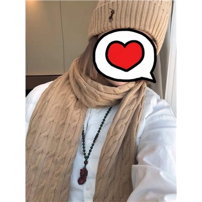 Вязаный шарф  Pol*o Ralp*h Laure*n 💙