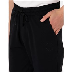 Siyah Slim Fit Eşofman Altı