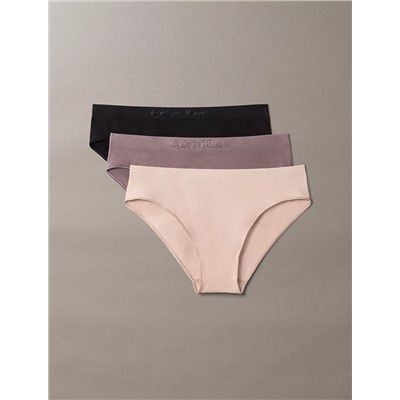 Bonded Flex 3-Pack Mid Rise Bikini