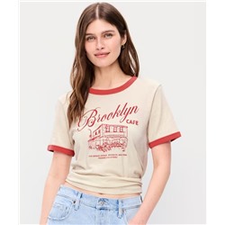 EveryWear Crew-Neck Graphic T-Shirt