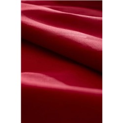 Manon King Size Plus %100 Pamuk Ranforce Lastiksiz Çarşaf - Kırmızı