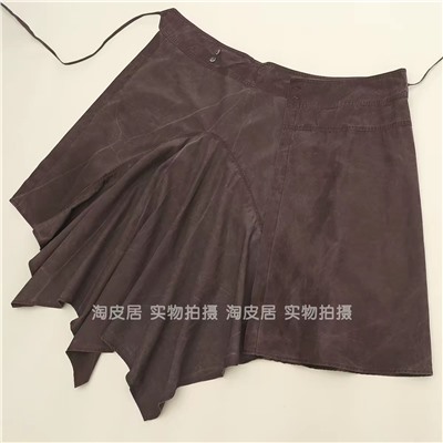 Женская юбка на запах с ассиметричной подолом  ЗАР*А