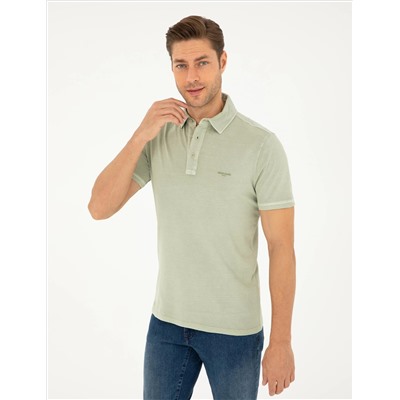 Yeşil Slim Fit Tişört