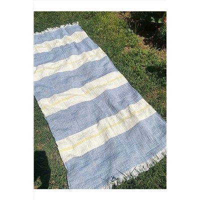 MOD10 Çift Katmanlı / %100 Bambu Pamuk / Şerit Serisi Lsb/plaj Havlusu