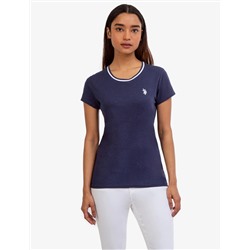 RINGER NECK TRIM T-SHIRT