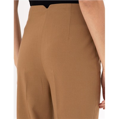 Bej Carrot Fit Kumaş Pantolon