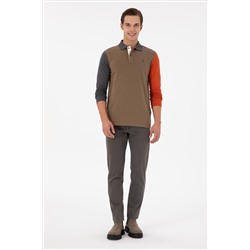 Erkek Haki Sweatshirt