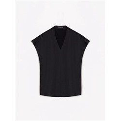 Блузка с V-образным вырезом, B2781/sirius