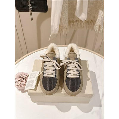 Теплые женские кроссовки  БРУНЕЛЛО КУЧИНЕЛЛ*И