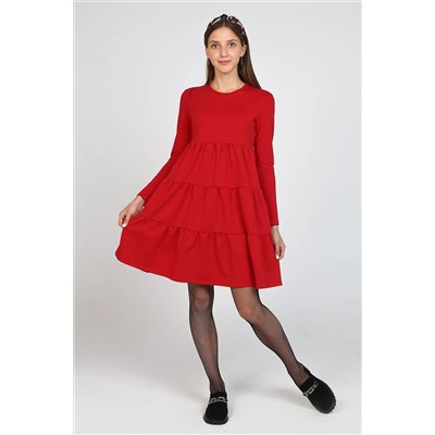 Платье Красное НАТАЛИ #941225
