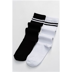 Гольфы женские Графика (2 полосы) (набор 2 пары)