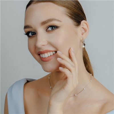 Серьги серебро 28445S1