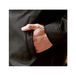 LIVERGY® Jacke Herren, in Lederoptik