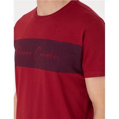 Bordo Kısakol Pijama Takımı