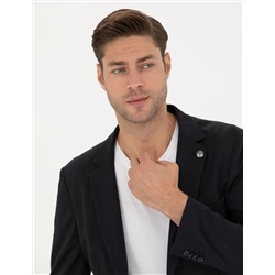 Lacivert Ekstra Slim Fit Blazer Ceket