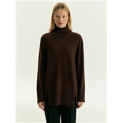 Удлиненный свитер с шерстью, B3031/ekollon