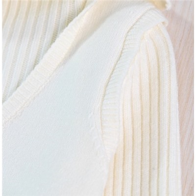 Свитер-пуловер с нишевым дизайном КО*С