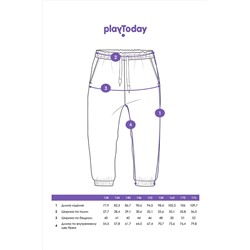 Брюки PLAYTODAY, 913726