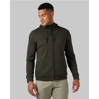 MEN'S SOFT STRETCH TERRY FULL-ZIP HOODIE