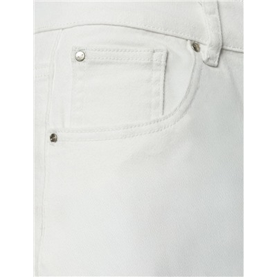 Шорты из эластичного денима