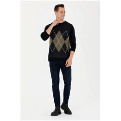 Erkek Lacivert Kazak