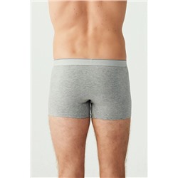 U.S. Polo Assn. U.s Polo Assn. 80093 Erkek 2 Li Boxer-beyaz&grimelanj