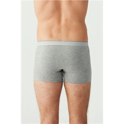 U.S. Polo Assn. U.s Polo Assn. 80093 Erkek 2 Li Boxer-beyaz&grimelanj