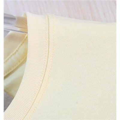 Мужская хлопковая футболка с вышивкой букв