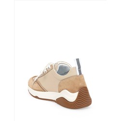 Bej Deri Sneaker