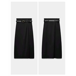 Женская юбка макси А-силуэта с завышенной талией ZAR*A