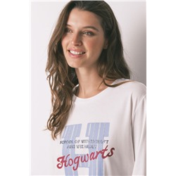 Pijama largo algodón Harry Potter rayas