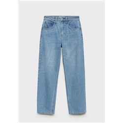 Jeans balloon tiro alto