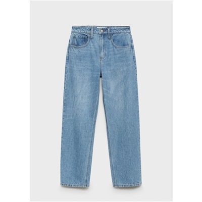 Jeans balloon tiro alto