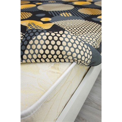 Простыня на резинке Оливер1 180х200  бязь 120гр/м Текстильная коллекция