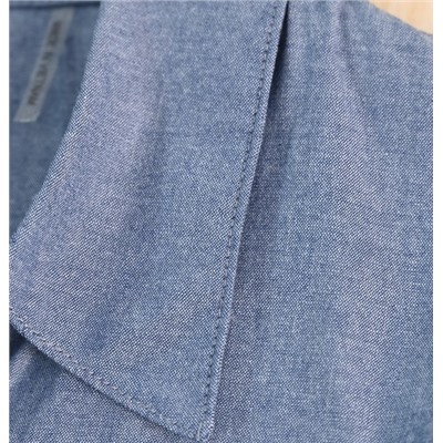 Приталенная рубашка, идеальная для этого сезона!  Хлопковая ткань «Оксфорд»