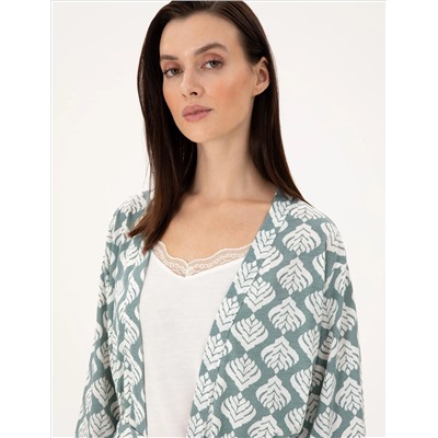 Krem 3'lü Pijama Takımı