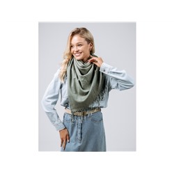 Платок Lanotti двухсторонний Сердце природы зелёный/№60