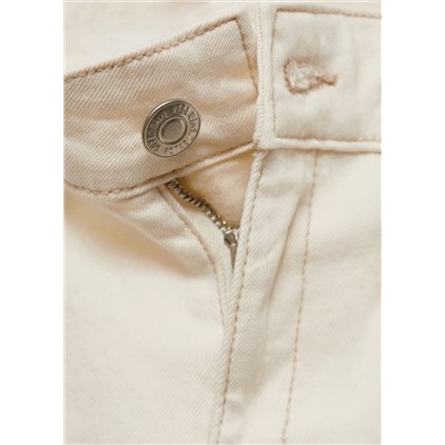 Jeans flare crop bolsillos