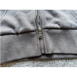 Толстовка на молнии для мальчиков и девочек на флисовом подкладе с капюшоном и вышивкой на груди, Polo Ralf Laure*n