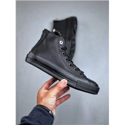 Повседневные кожаные кроссовки Convers*e Chuck 70-х годов в функциональном стиле на молнии с высоким берцем