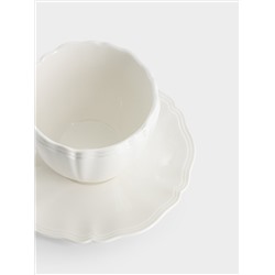 Чашка с блюдцем, 120 мл, Perle