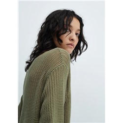 Jersey punto cuello barco