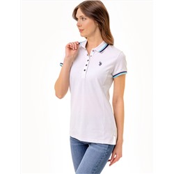 PRINCESS SIDE SEAM TIPPED POLO SHIRT