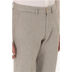 Erkek Su Yeşili Kanvas Pantolon